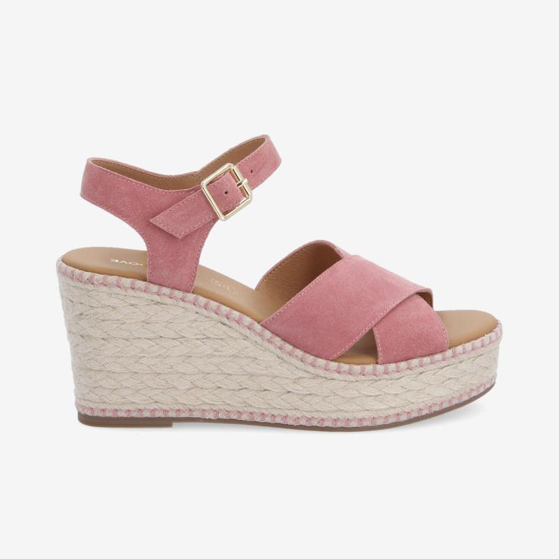 MINA SANDALE W - SUEDE - PINK